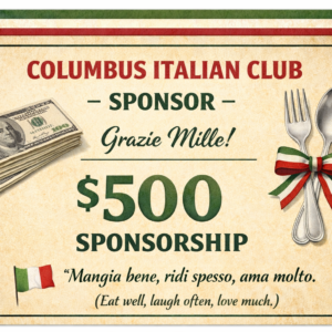 CIC Member Meal Sponsorship