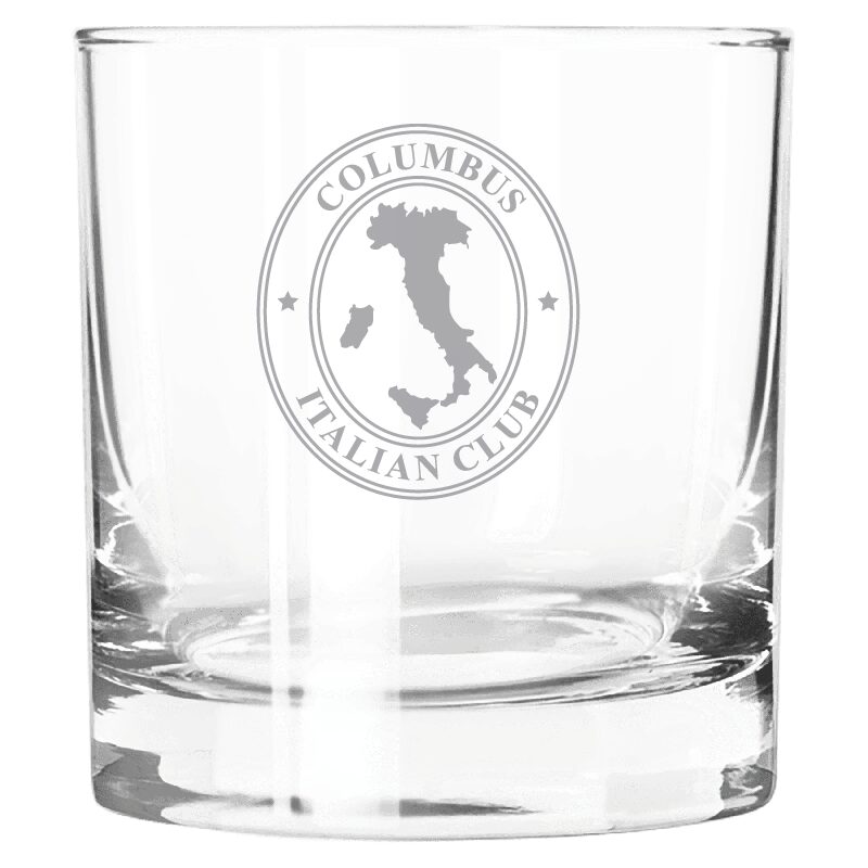 Columbus Italian Club - Rocks Glass